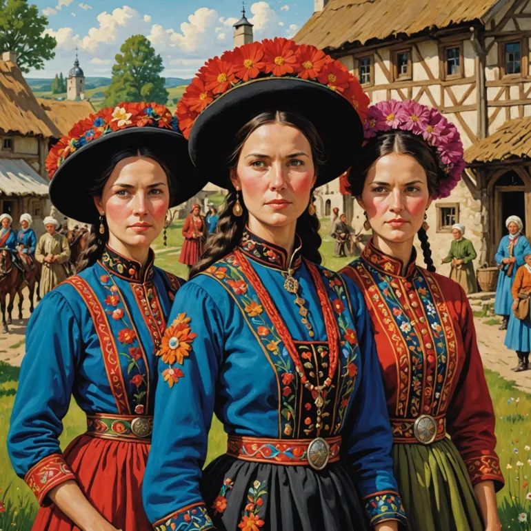 Казачки Дона: Внешность и традиции