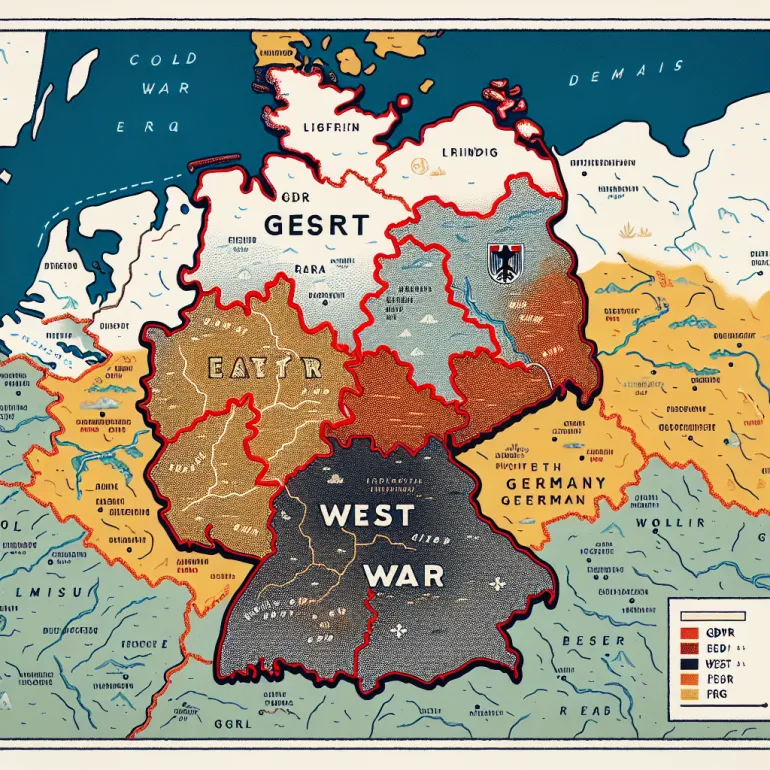 ГДР и ФРГ на карте: История, Разделение и Объединение