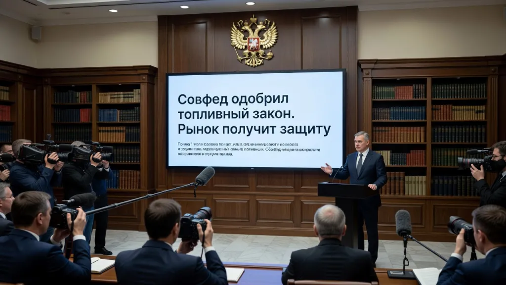 Совфед одобрил топливный закон. Рынок получит защиту