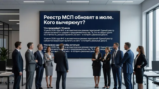 Реестр МСП обновят в июле. Кого вычеркнут?
